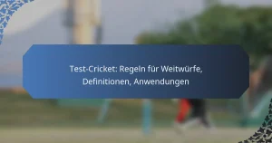 Test-Cricket: Regeln für Weitwürfe, Definitionen, Anwendungen