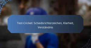 Test-Cricket: Schiedsrichterzeichen, Klarheit, Verständnis
