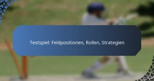 Testspiel: Feldpositionen, Rollen, Strategien