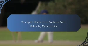 Testspiel: Historische Punktestände, Rekorde, Meilensteine