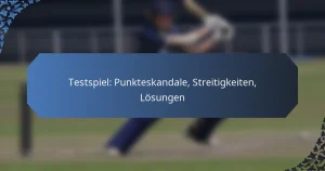Testspiel: Punkteskandale, Streitigkeiten, Lösungen